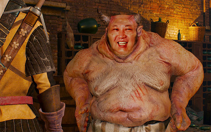 editan foto Kim Jong-Un © 2016 brilio.net