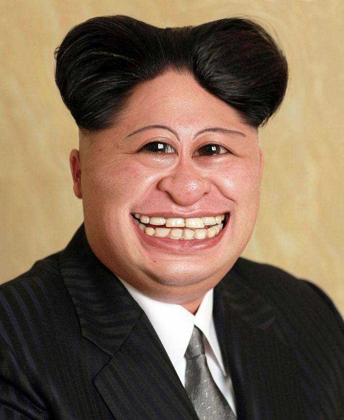 editan foto Kim Jong-Un © 2016 brilio.net