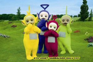 7 Video kocak Teletubbies dengan lagu Indonesia ini lucu banget