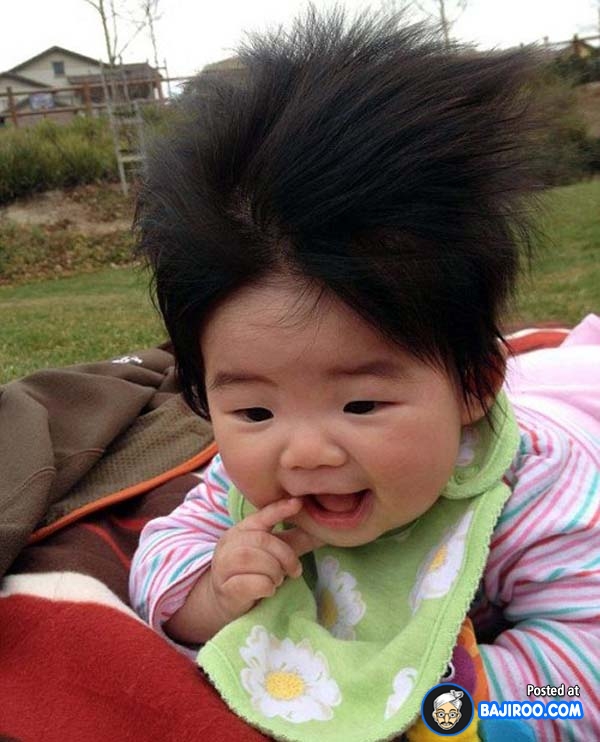 rambut bayi lucu  © 2016 brilio.net