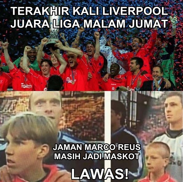 meme liverpool kalah  © 2016 brilio.net