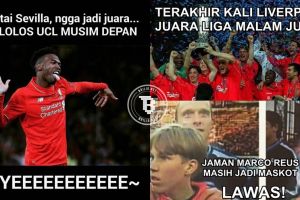 10 Meme ngenesnya Liverpool gagal juara Liga Eropa, sabar Bro!