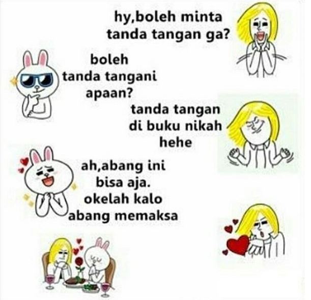 obrolan ala orang pacaran kocak 1-13 © 2016 brilio.net