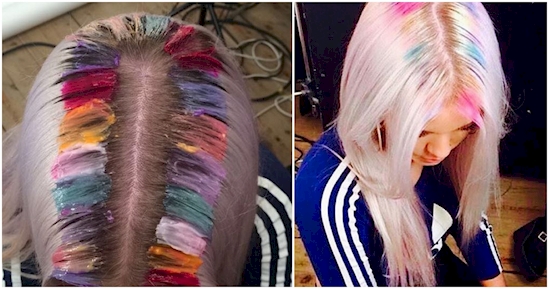 rambut akar pelangi © 2016 brilio.net rambut akar pelangi © 2016 brilio.net