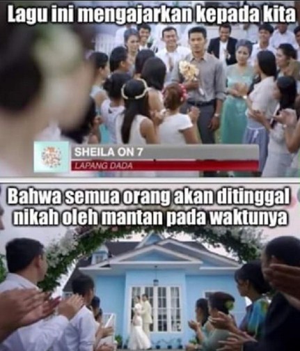 hadir pernikahan mantan © 2016 brilio.net