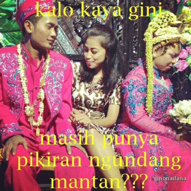 hadir pernikahan mantan © 2016 brilio.net