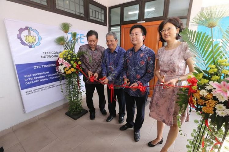 ZTE janji modali penelitian mahasiswa ITS