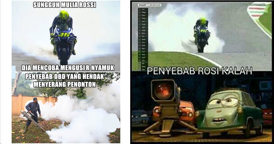 10 Meme gagalnya Rossi di MotoGP Italia ini dijamin bikin ngakak