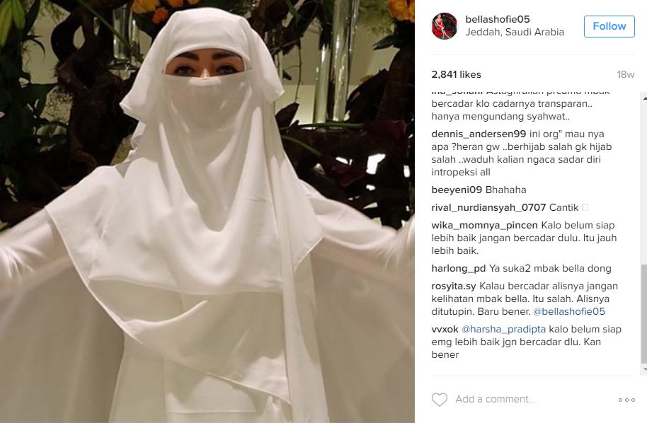  hujatan Bella Shofie  © 2016 brilio.net