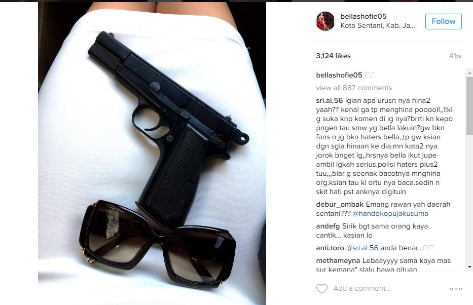  hujatan Bella Shofie  © 2016 brilio.net