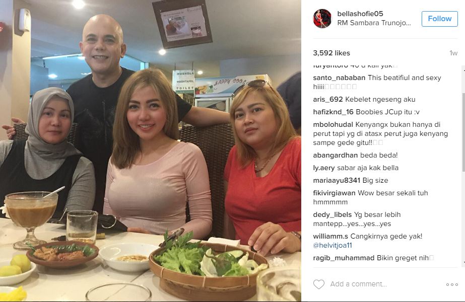  hujatan Bella Shofie  © 2016 brilio.net