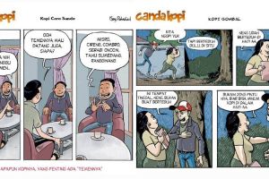10 Komik strip lucu tentang kopi, pecinta kopi wajib baca! 