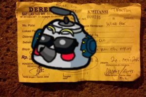 Kuitansi derek Rp 850 ribu ini sudutkan polisi, kenapa?