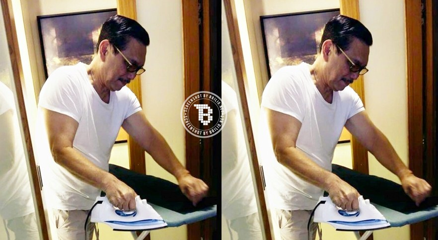 Kok Menko Polhukam nyetrika baju sendiri, ada apa ya?