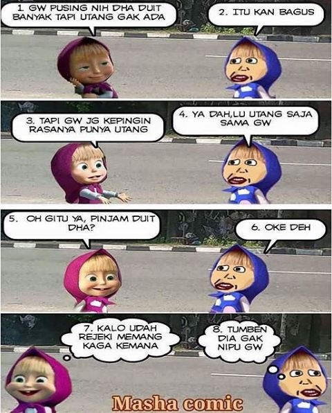 komik strip kocak Masha 1-16 © 2016 brilio.net komik strip kocak Masha 1-16 © 2016 brilio.net