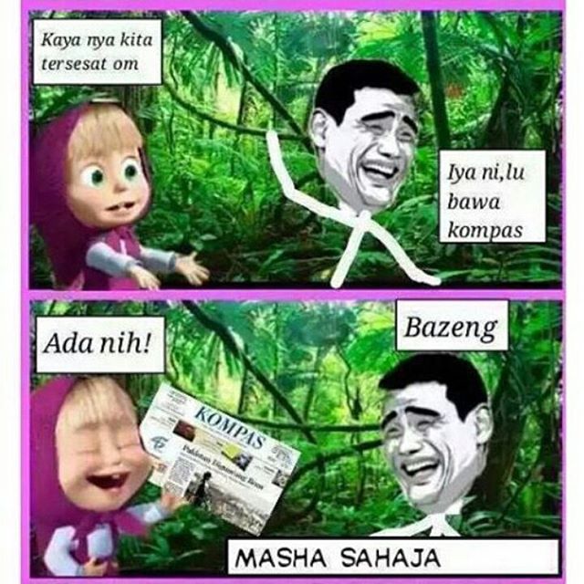 komik strip kocak Masha 1-16 © 2016 brilio.net komik strip kocak Masha 1-16 © 2016 brilio.net