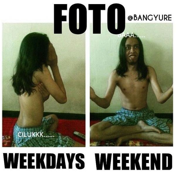meme weekday vs weekend © 2016 brilio.net meme weekday vs weekend © 2016 brilio.net