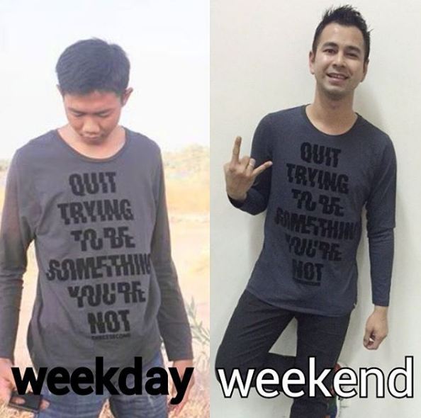 meme weekday vs weekend © 2016 brilio.net meme weekday vs weekend © 2016 brilio.net