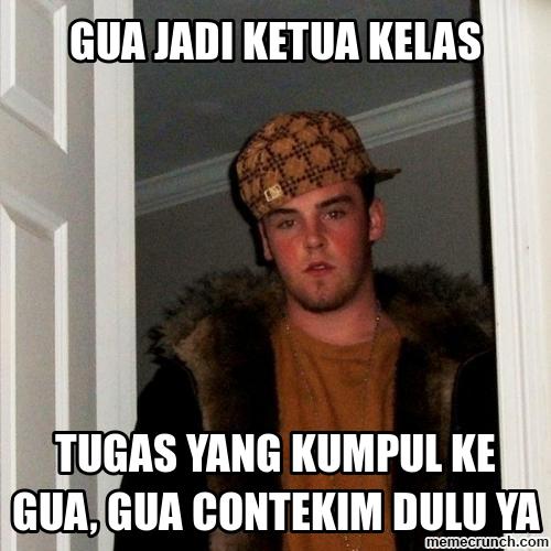 Meme ketua kelas © 2016 brilio.net