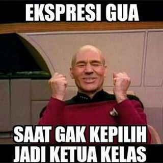 Meme ketua kelas © 2016 brilio.net