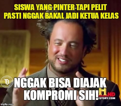 Meme ketua kelas © 2016 brilio.net