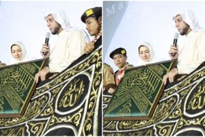 Kutai Kartanegara dapat hibah kain penutup Kabah, beratnya 12 kilogram