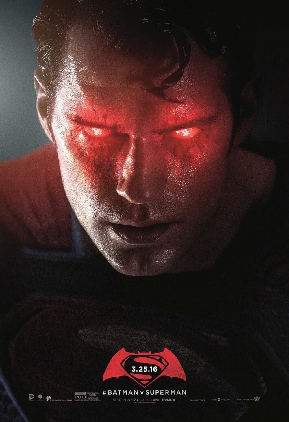 Poster tak terpakai Batman v Superman beredar, ada yang salah?