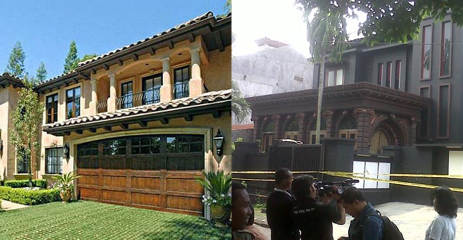 5 Perbandingan rumah mewah seleb Indonesia & Hollywood, s