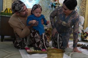 10 Foto kemewahan upacara Tedak Siten Rafathar, ngehits abis!