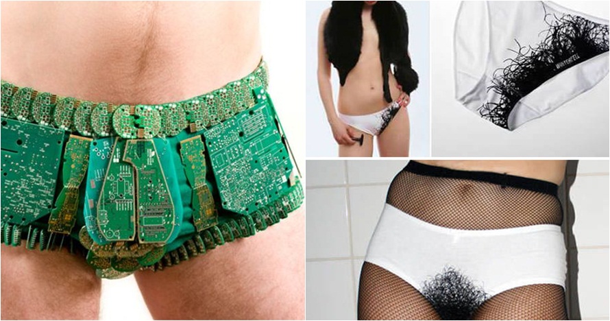 20 Desain bra & CD ini bikin gagal paham, cuma 'pemberani' yang pakai!