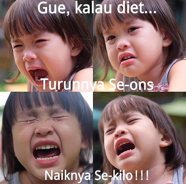 Meme Kala Madali bikin ngakak © 2016 brilio.net