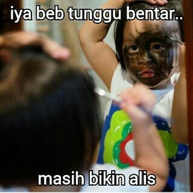 Meme Kala Madali bikin ngakak © 2016 brilio.net