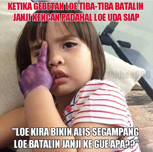 Meme Kala Madali bikin ngakak © 2016 brilio.net