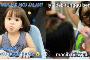 21 Meme Kala Madali, anak Zaskia Mecca yang bakal mengocok perutmu