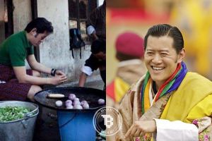 5 Kesederhanaan Raja Bhutan, tak segan mengupas bawang sendiri!