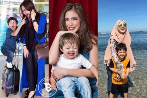 10 Perjuangan artis cantik yang jadi single parents, inspiratif!