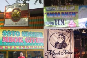 9 Nama tempat makan pakai 'Mbok' ini hits banget loh, kok laris ya?