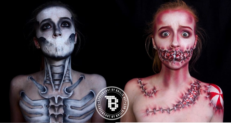 Gadis cantik ini ubah wajah dan badannya bak monster, seram banget!