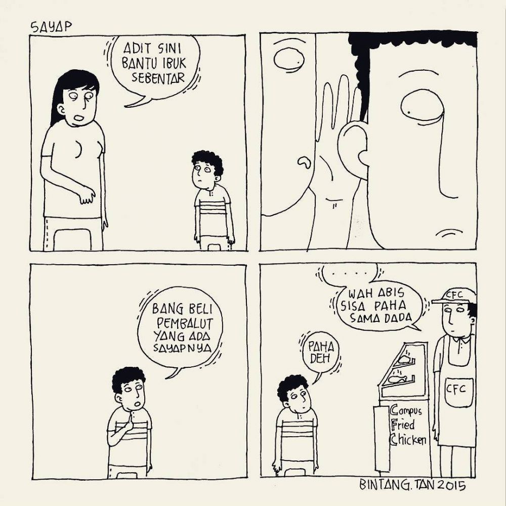 komik kentung © 2016 brilio.net