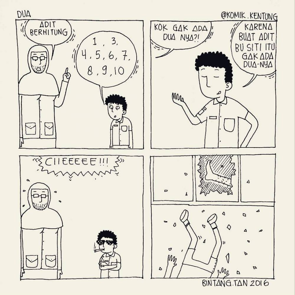 komik kentung © 2016 brilio.net