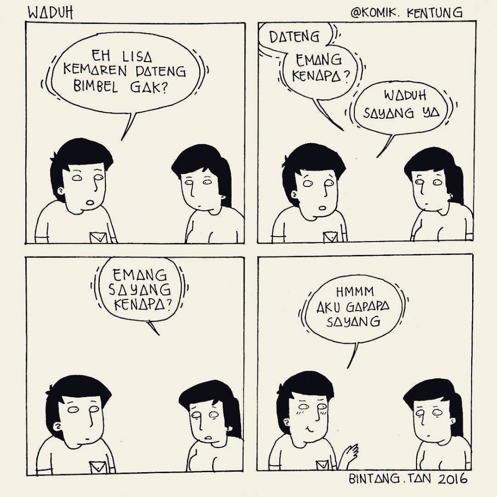 komik kentung © 2016 brilio.net