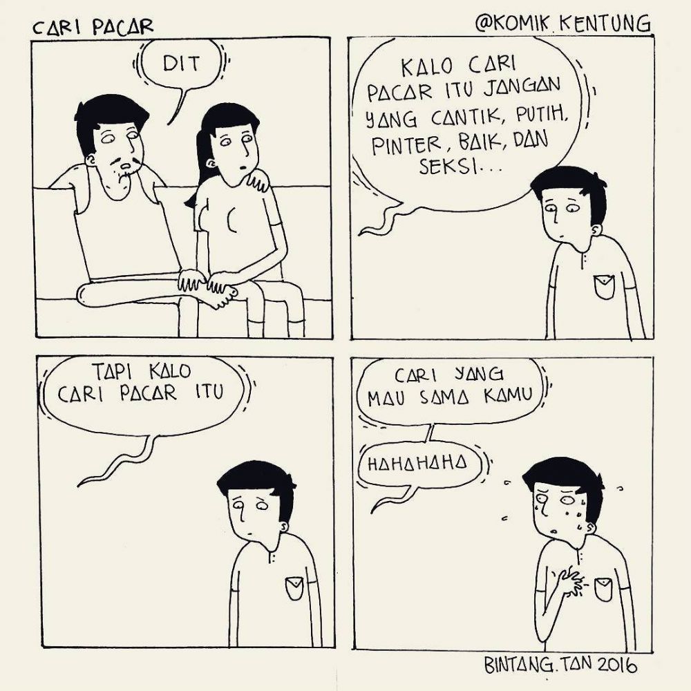 komik kentung © 2016 brilio.net