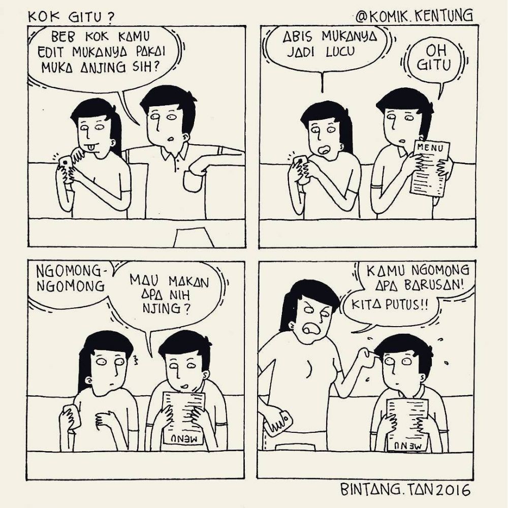 komik kentung © 2016 brilio.net