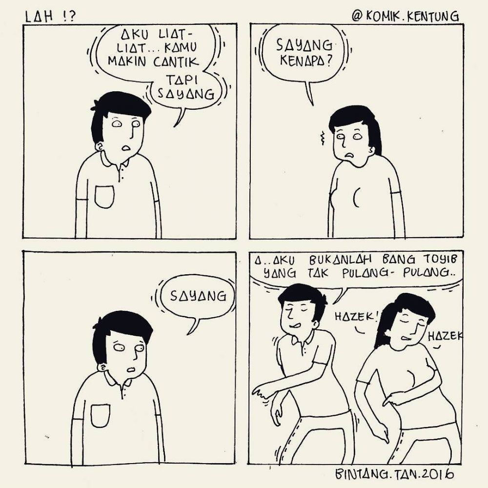 komik kentung © 2016 brilio.net