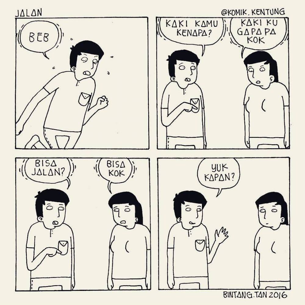 komik kentung © 2016 brilio.net