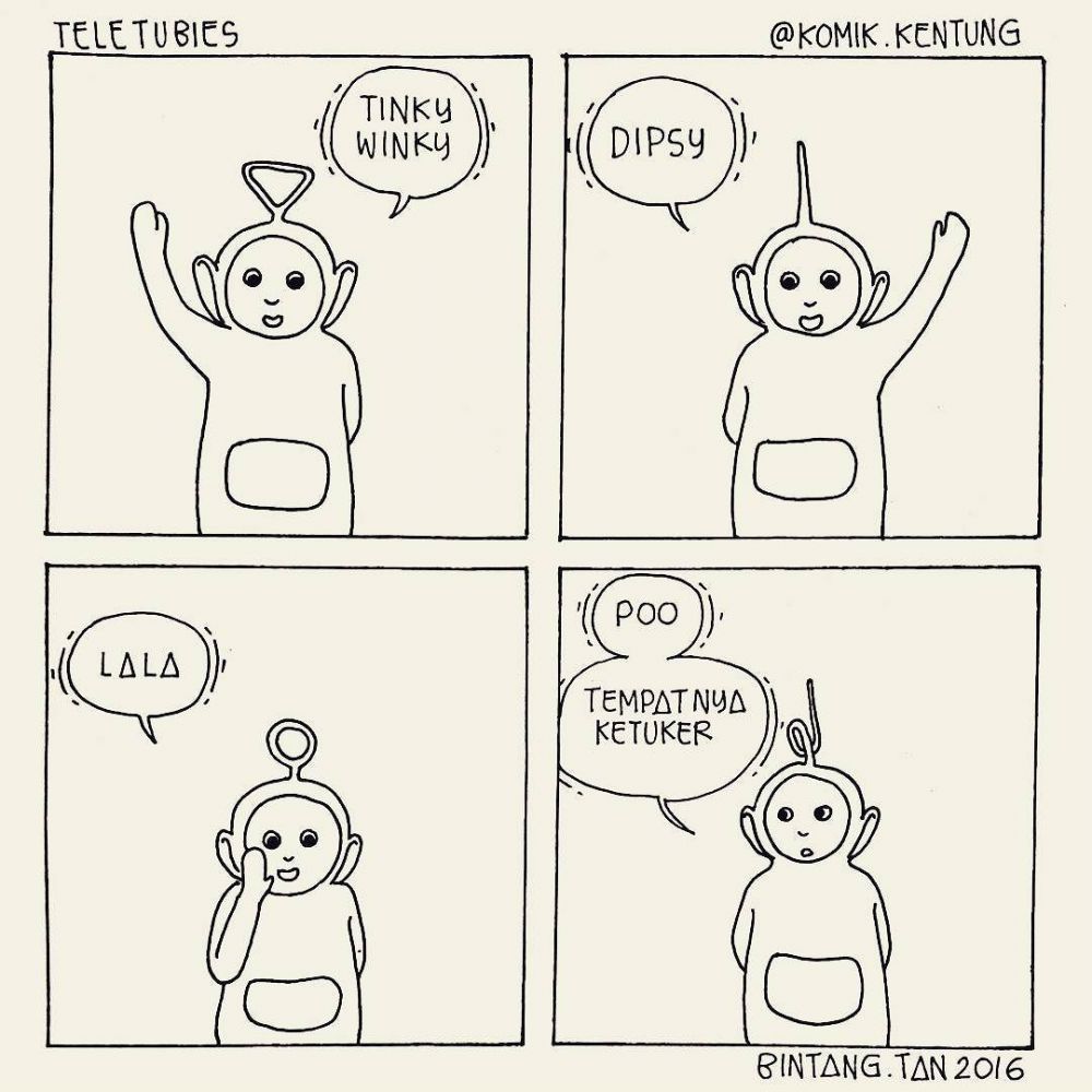 komik kentung © 2016 brilio.net