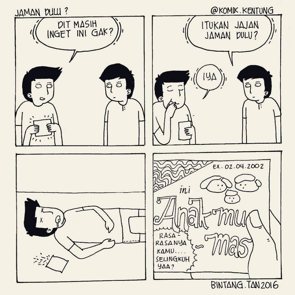 komik kentung © 2016 brilio.net
