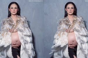 13 Foto Mulan Jameela saat hamil, mulai dari hang out hingga umroh