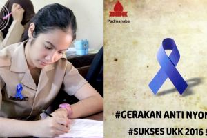 Para siswa SMA ini galakkan 'Gerakan Anti Nyontek' saat ujian, salut!