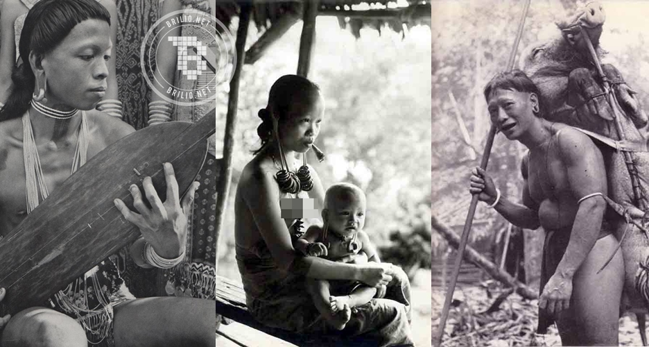 30 Foto langka dan jadul potret kehidupan Suku Dayak di Borneo, keren!
